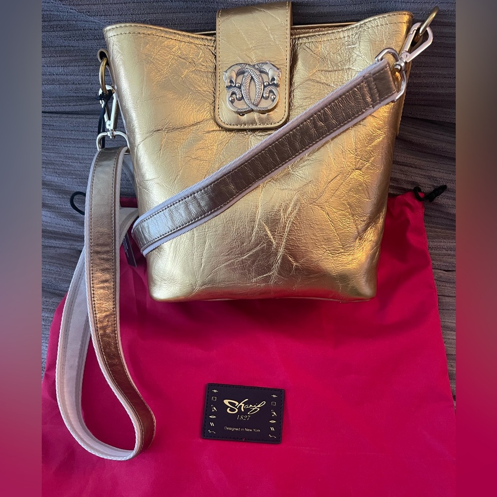 Sharif 1827 Gold Women Bag